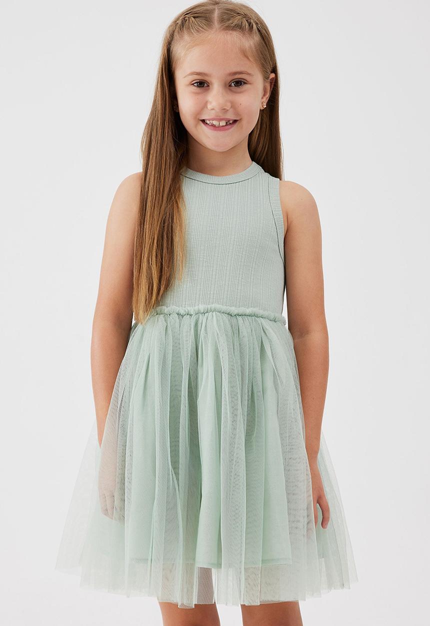 Cotton On - Nova dress up dress - stone green