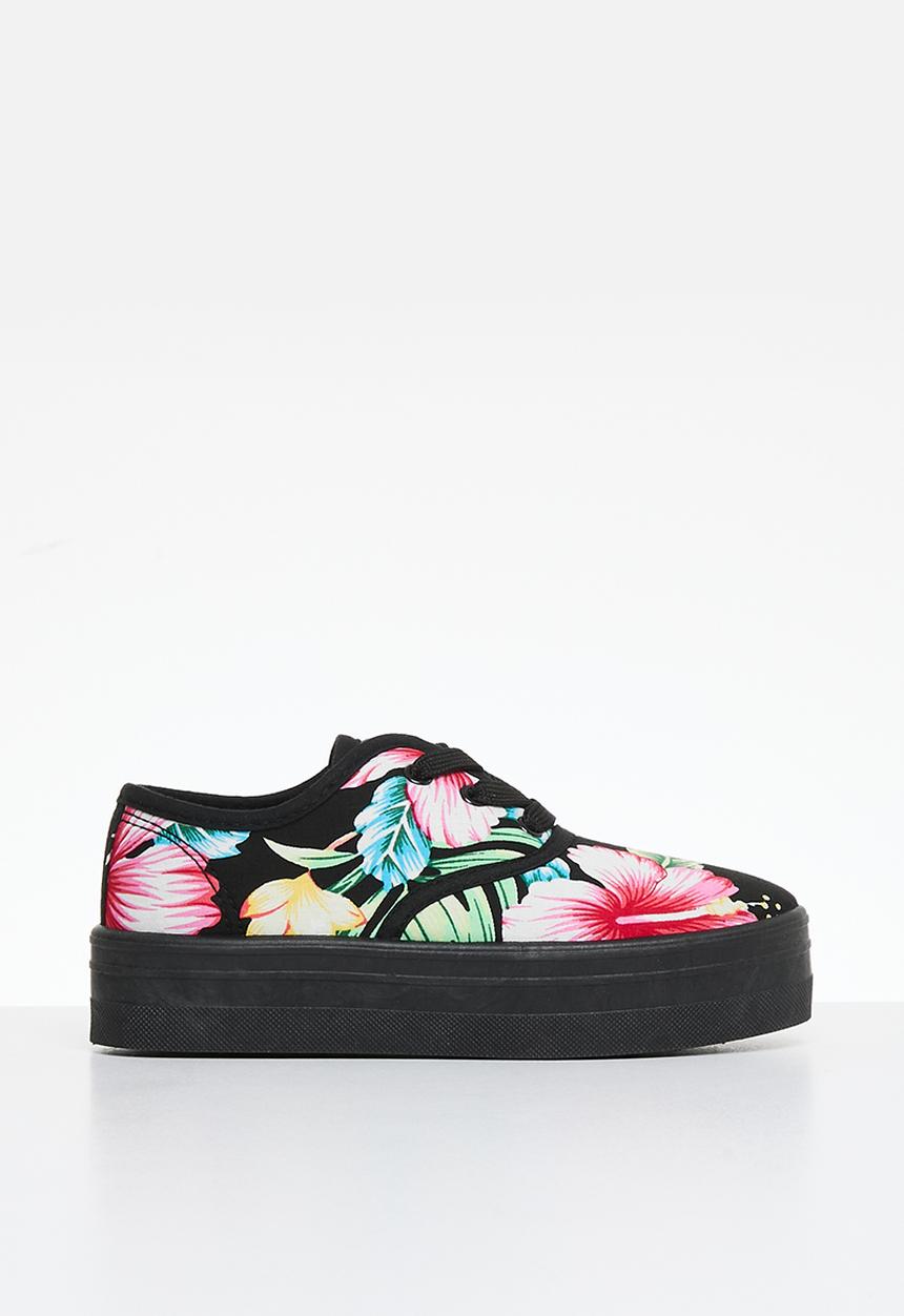 SOVIET - K zinnia - black/floral