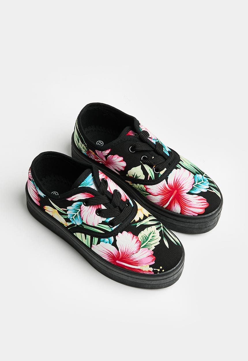 SOVIET - K zinnia - black/floral