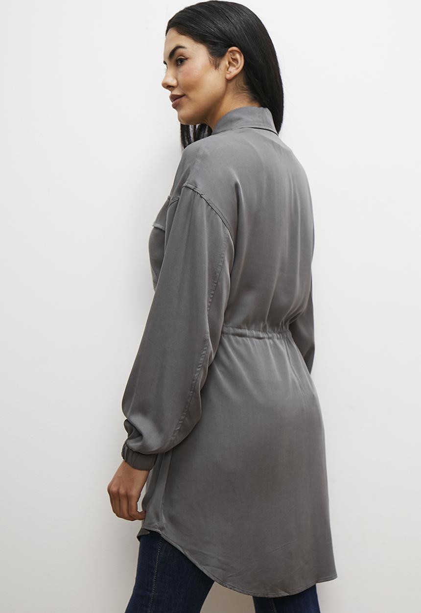 edit - Soft utility jacket - grey