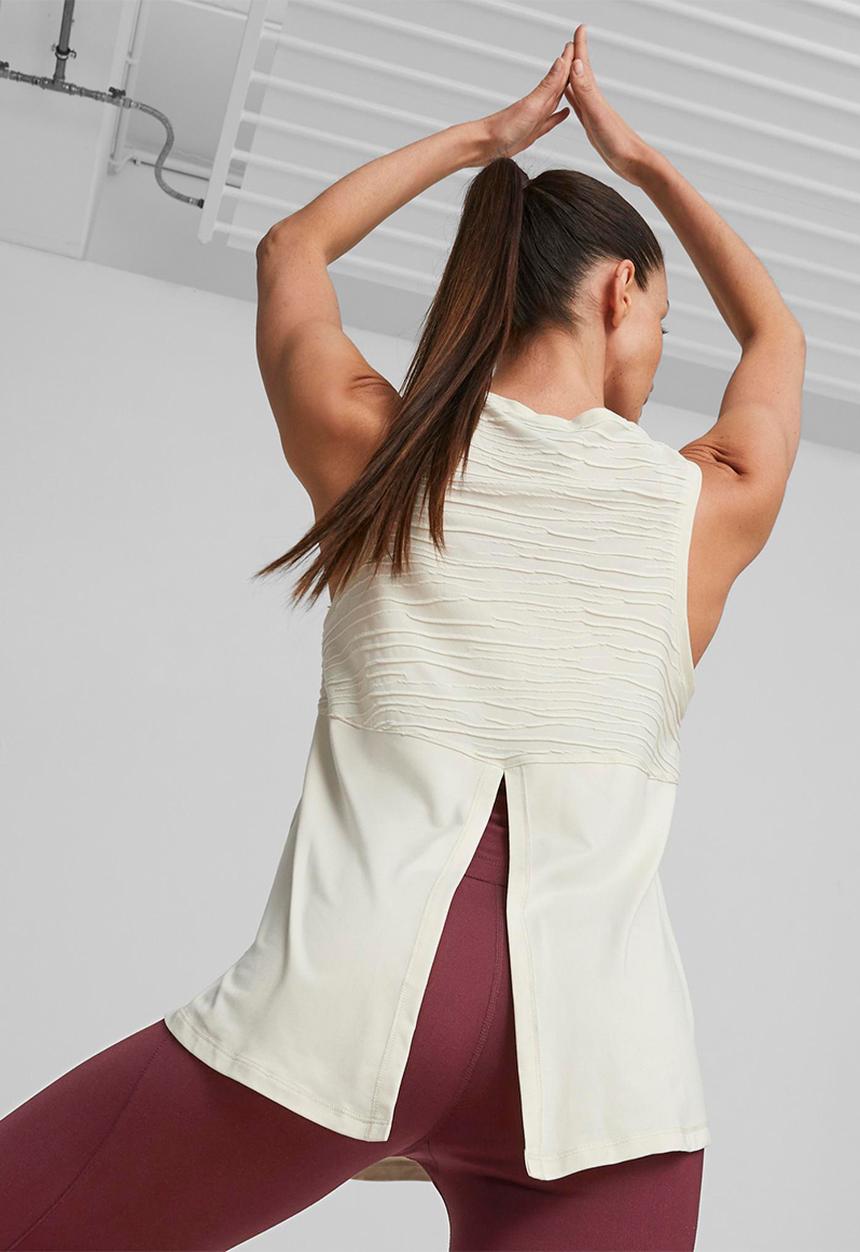 PUMA - Maternity studio trend relaxed tank - alpine snow
