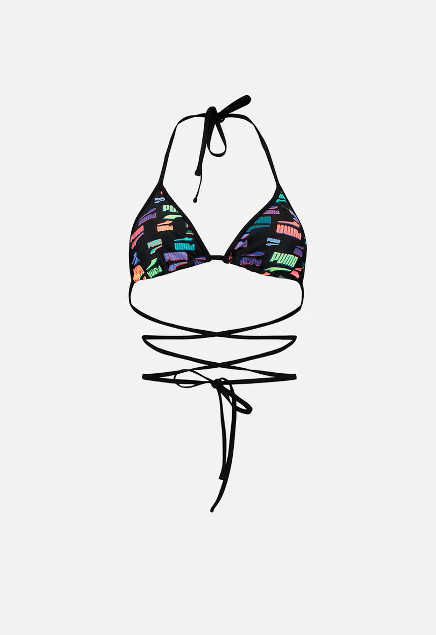 PUMA - Puma swim women wrap triangle 1p - black combo