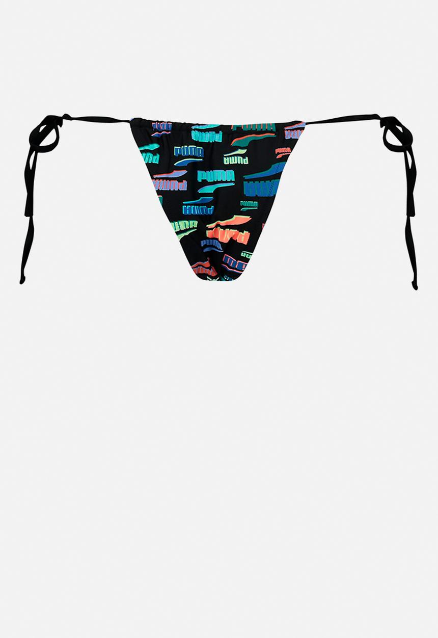 PUMA - Puma swim women side tie tanga string 1p - black combo