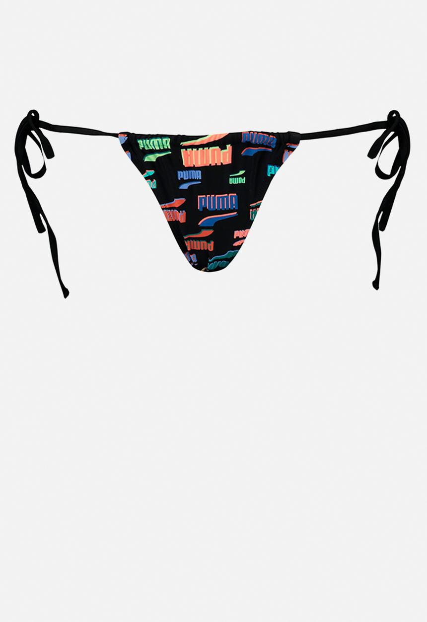 PUMA - Puma swim women side tie tanga string 1p - black combo