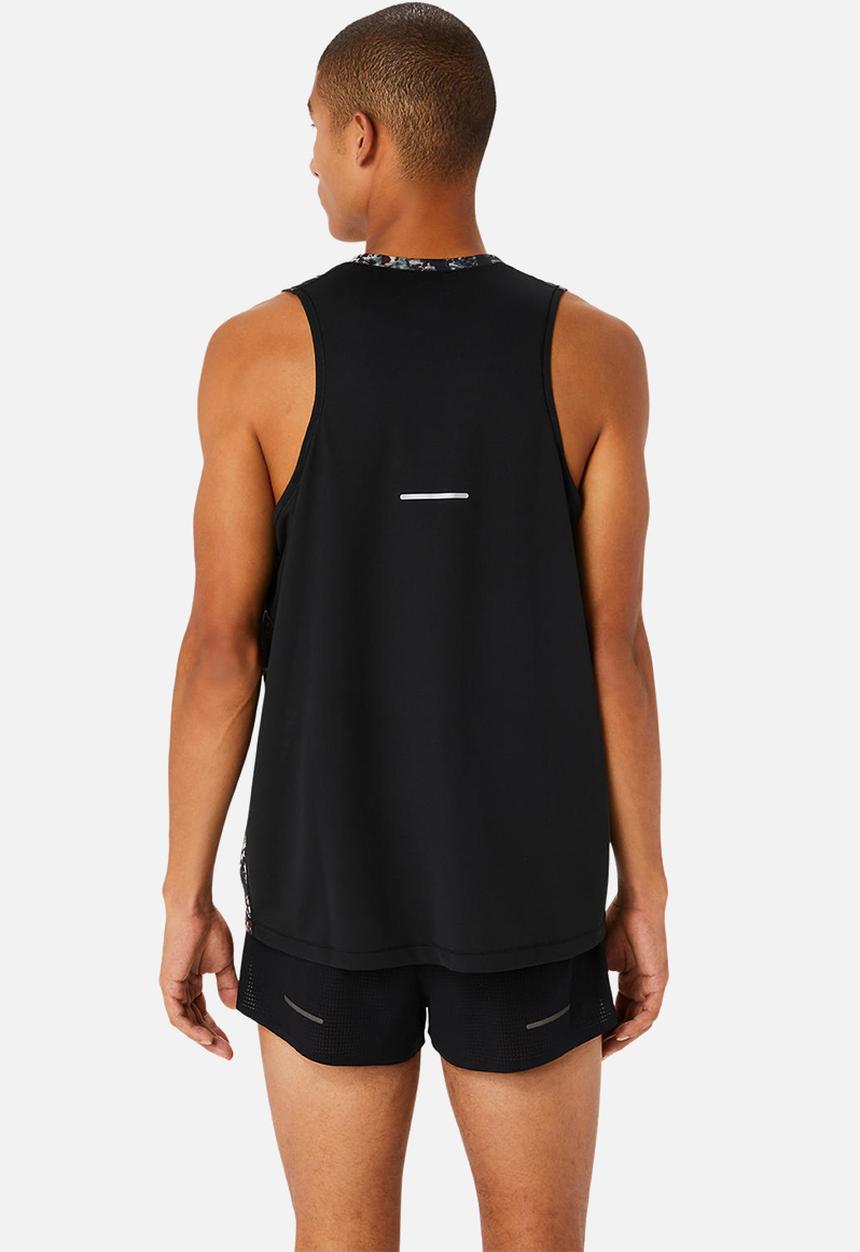ASICS - Aop singlet - black