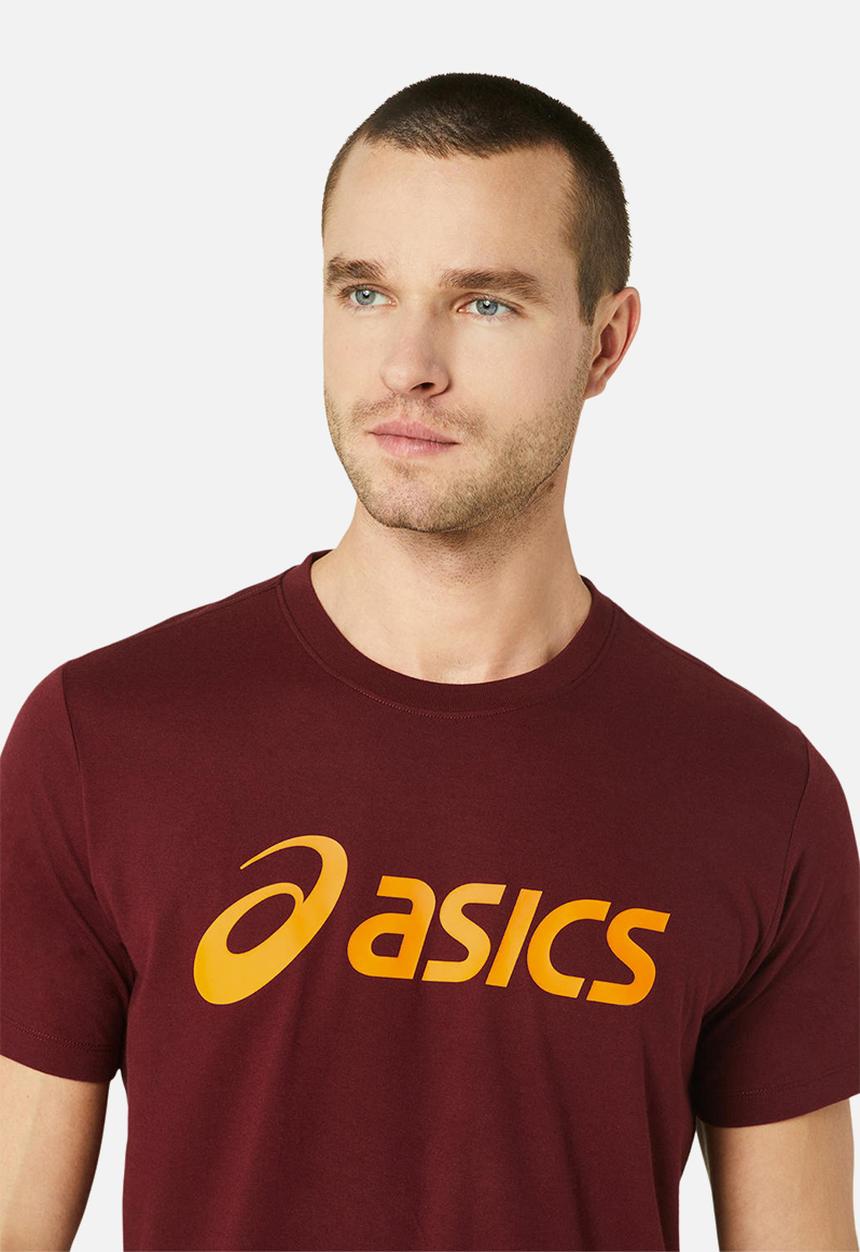 ASICS - Asics big logo tee - dark red
