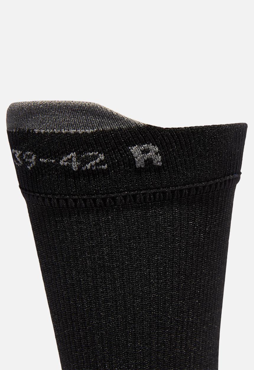 ASICS - Fujitrail run crew sock  - black & grey
