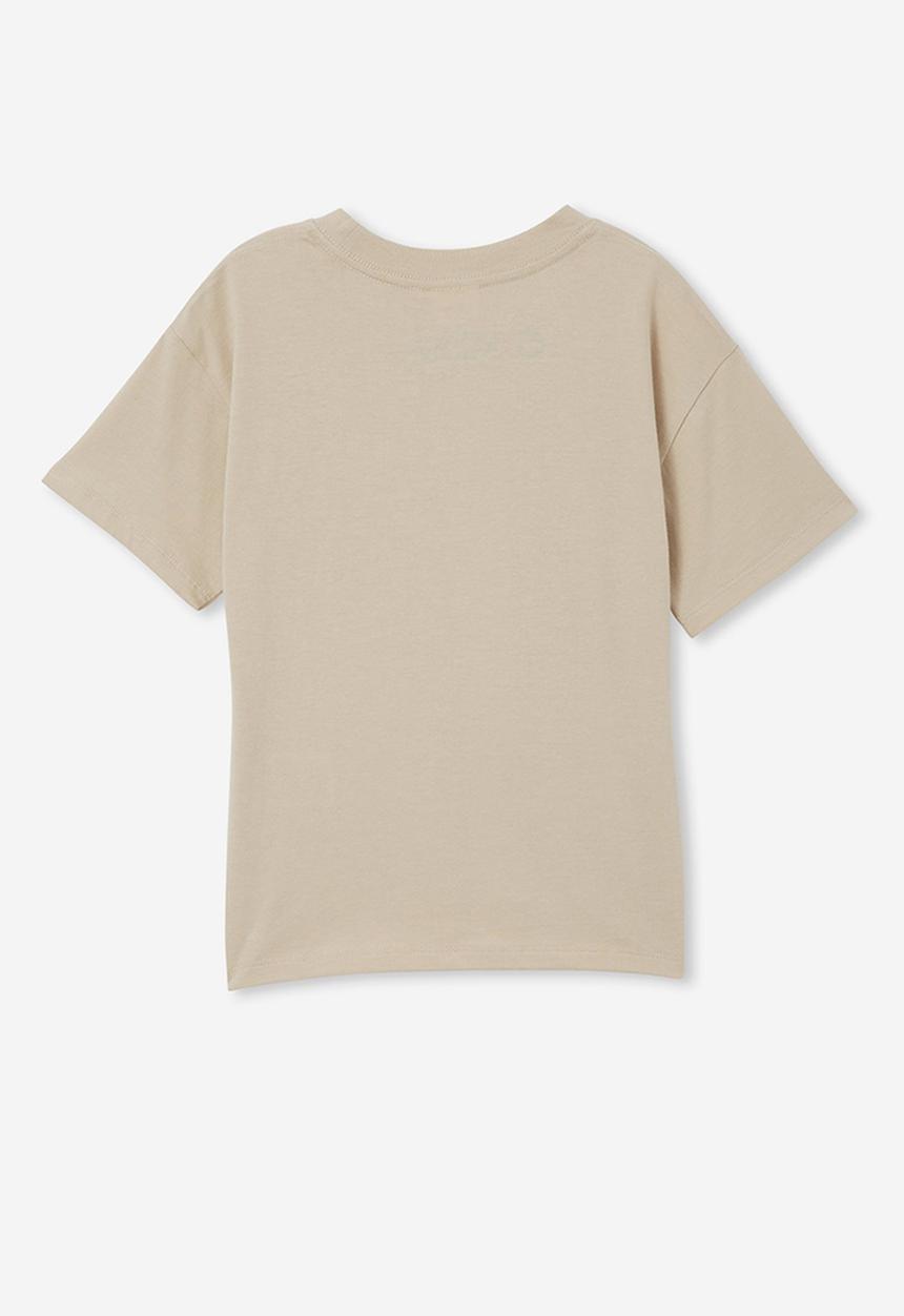 Cotton On - License drop shoulder tee - rainy day/minions bello