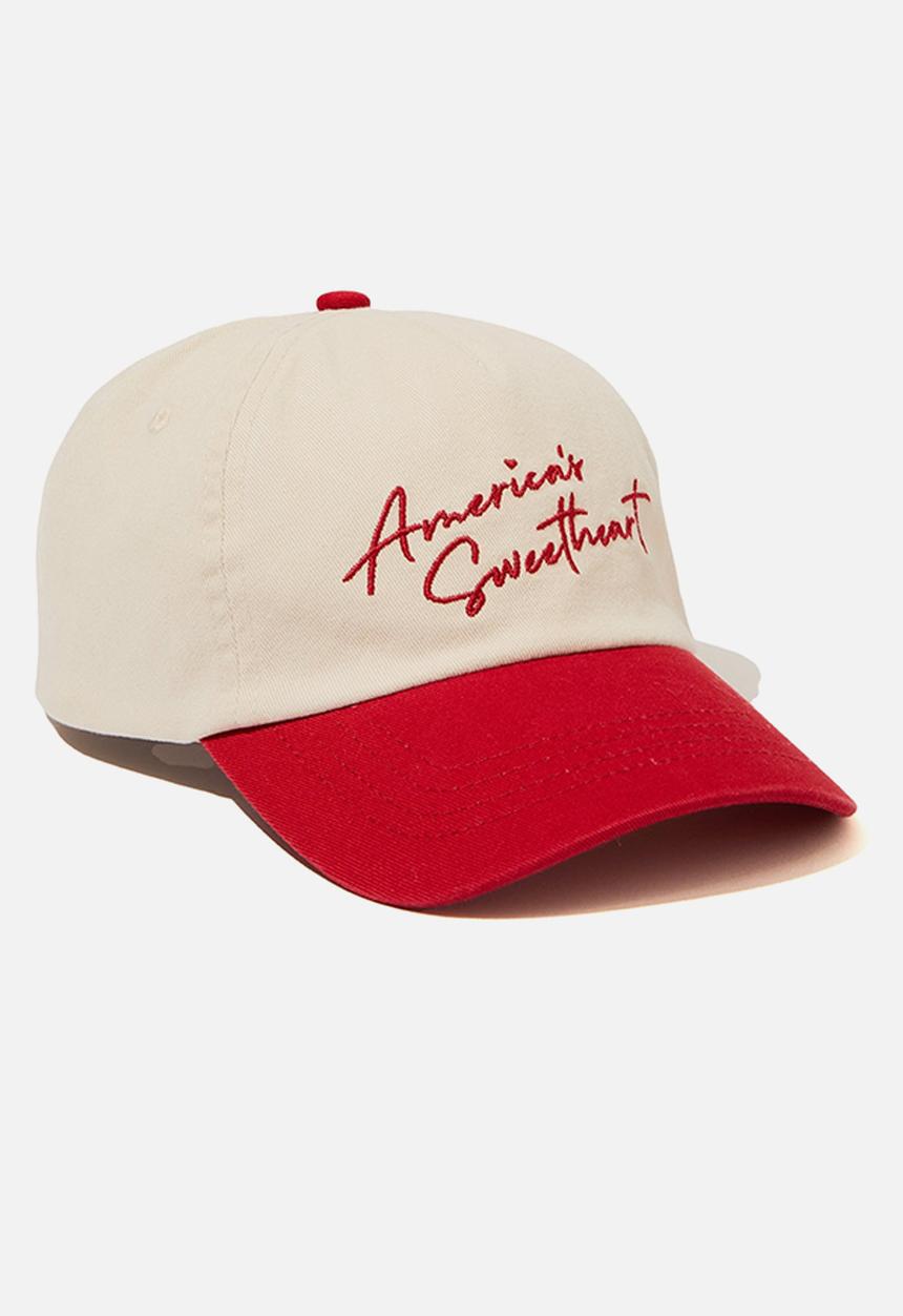 Cotton On - Kids dad cap - rainy day/americas sweetheart