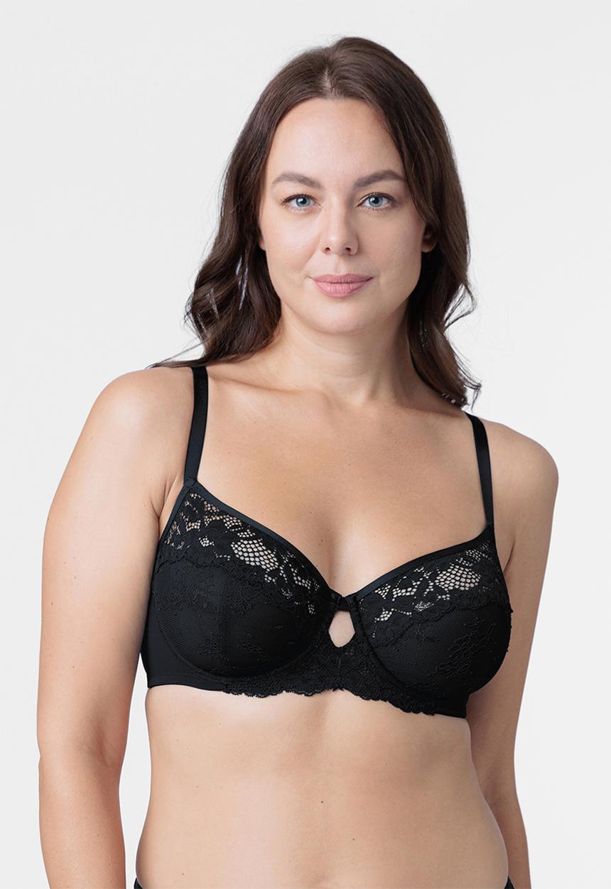 DORINA - Plus Leal non padded wired bra - black