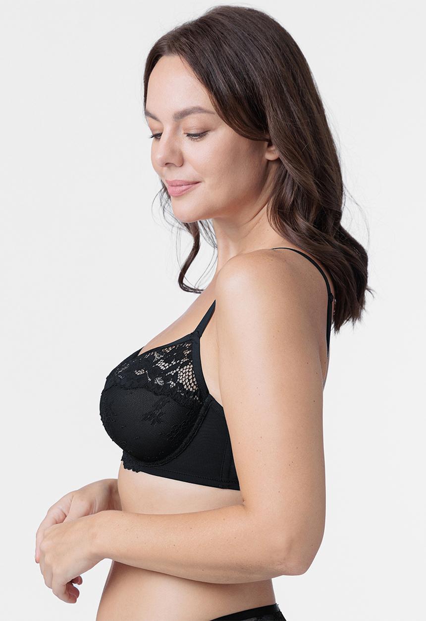 DORINA - Plus Leal non padded wired bra - black