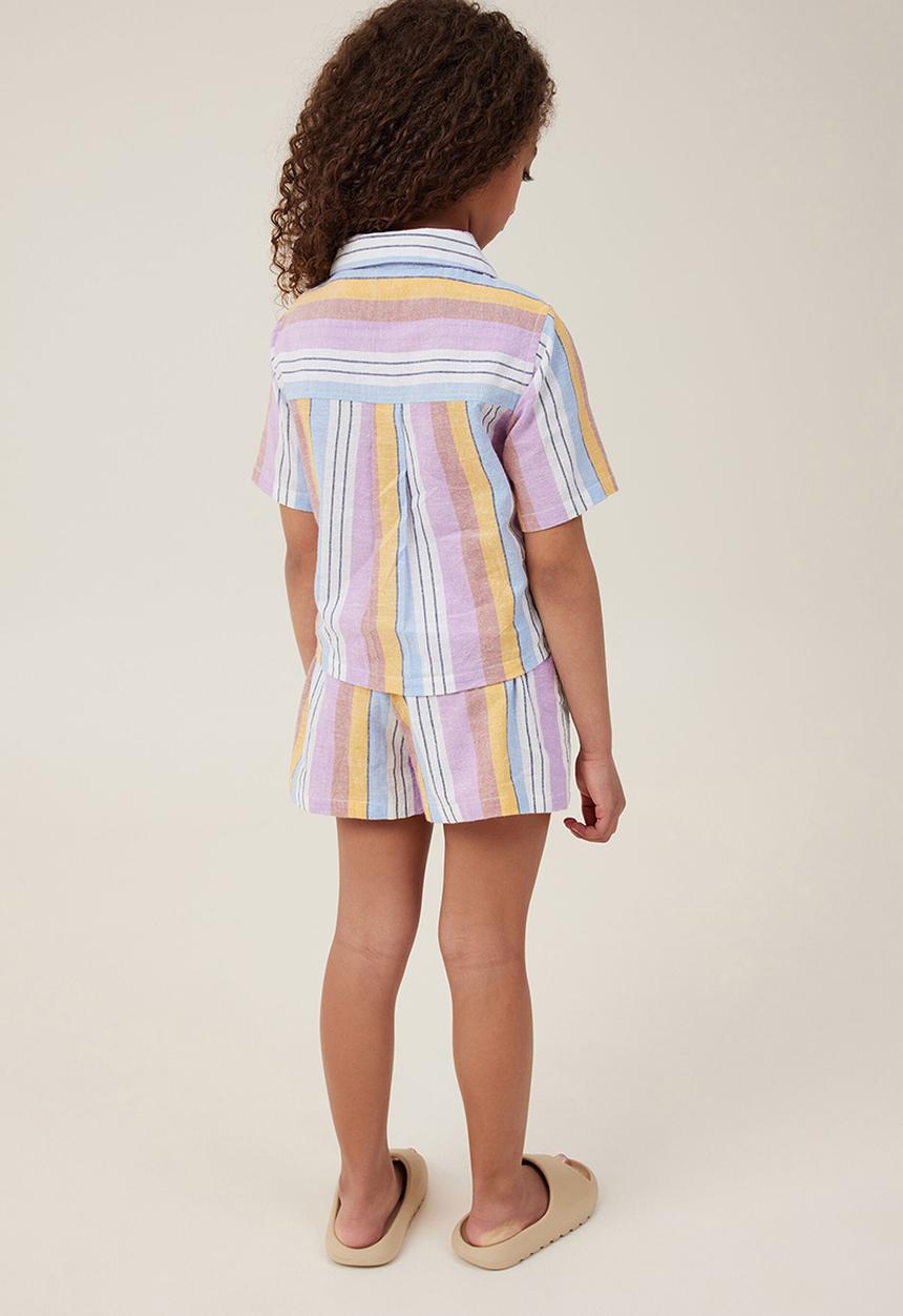 Cotton On - Kai short - chameleon/rio stripe