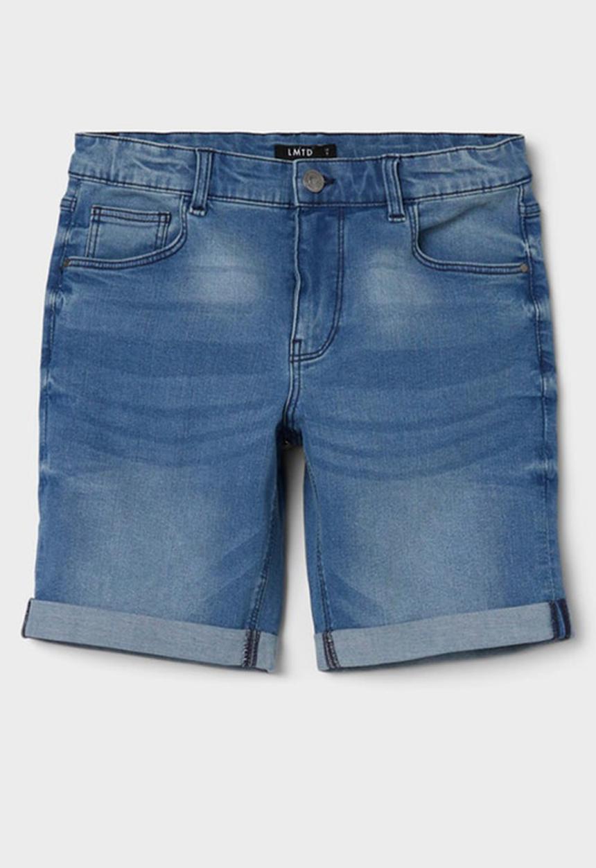 Name It - Nlmtauls dnm reg shorts - light blue denim