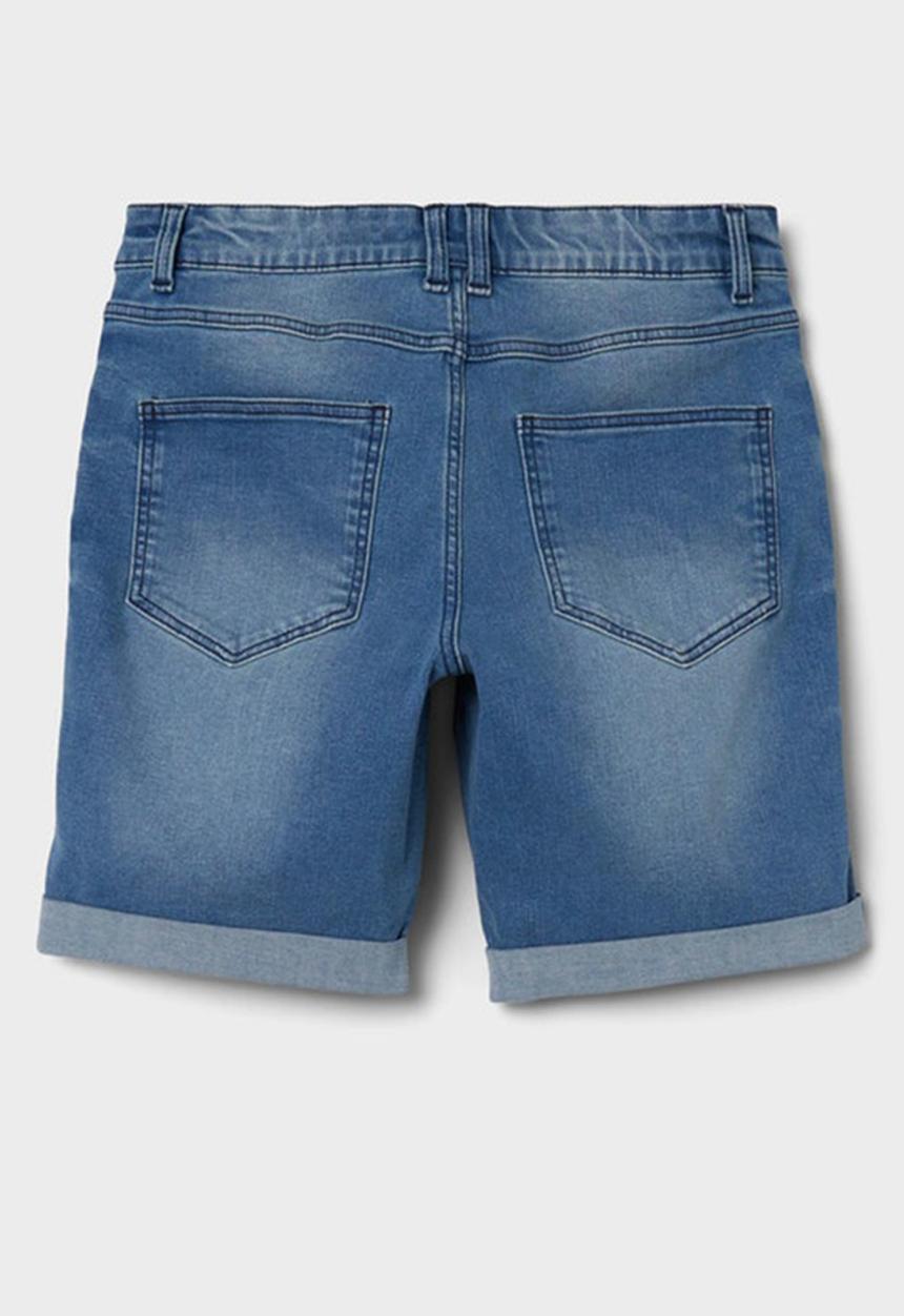 Name It - Nlmtauls dnm reg shorts - light blue denim