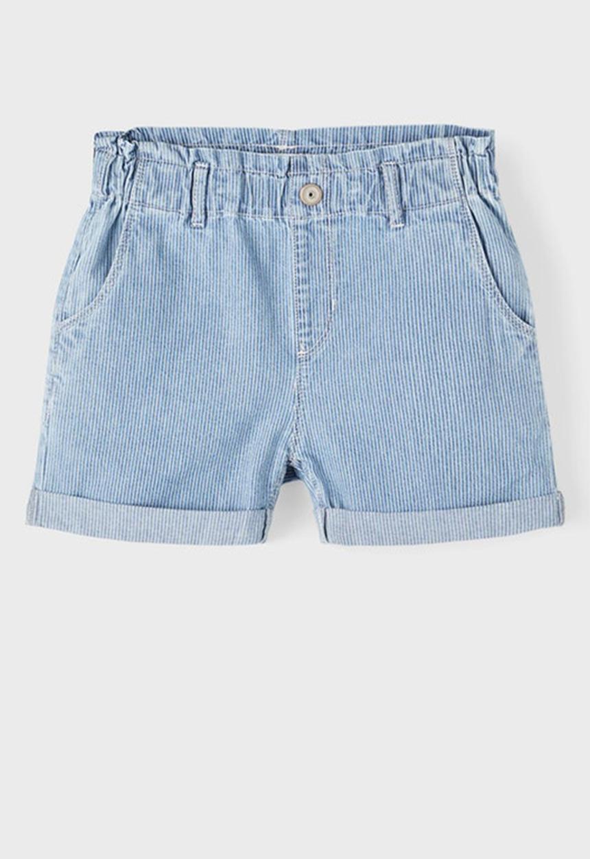 Name It - Nkfbella hw reg dnm shorts 2717-ip - medium blue denim