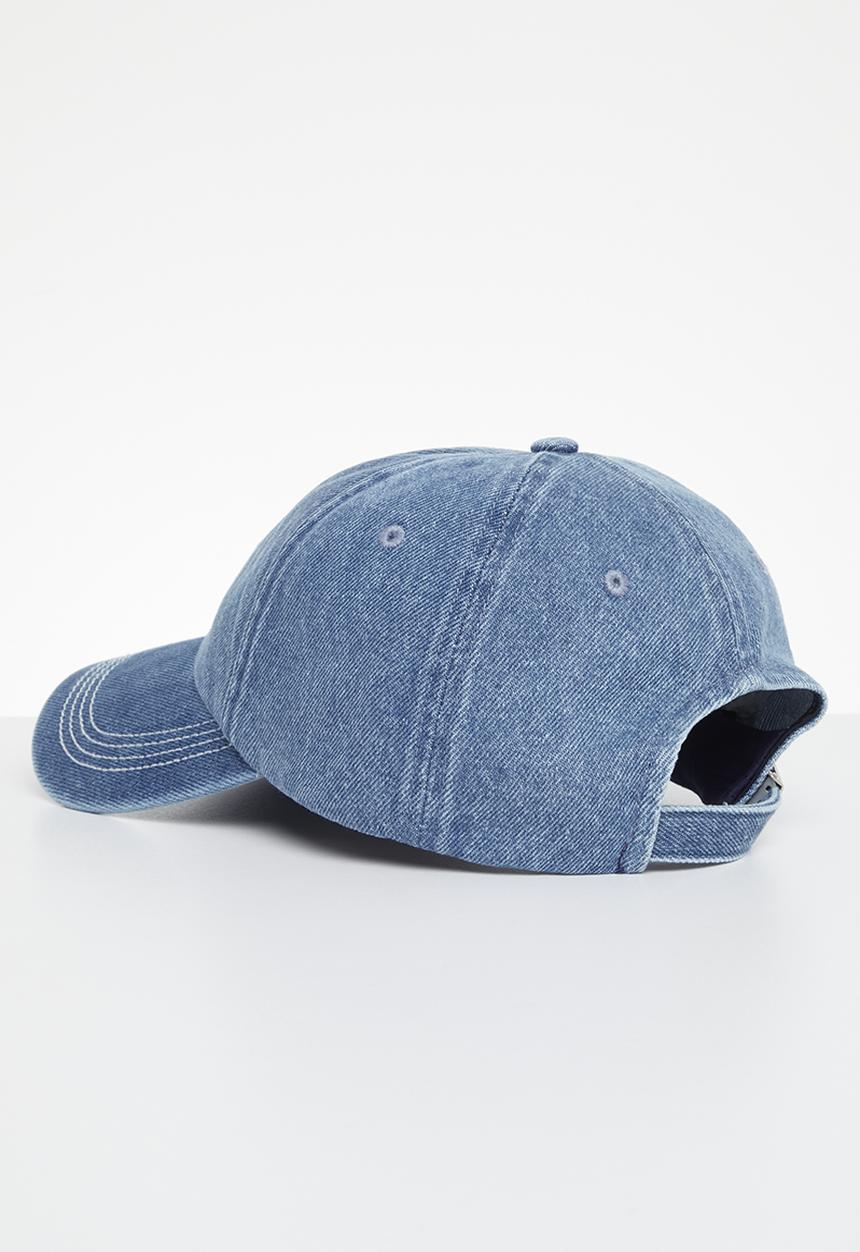 Tommy Hilfiger - Summer denim cap mono - mid denim