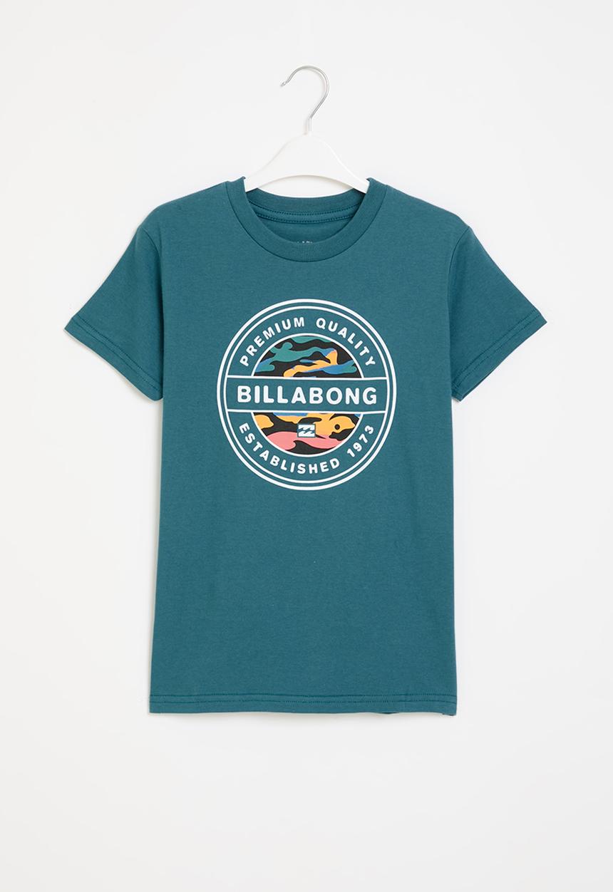 Billabong  - Rotor fill short sleeve - deep teal 