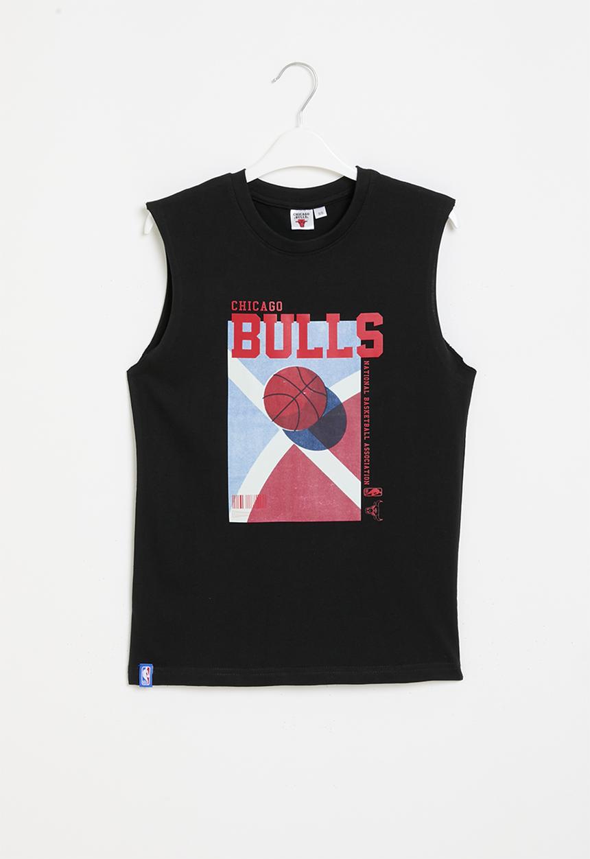 NBA - Kids court tank Chicago bulls - black