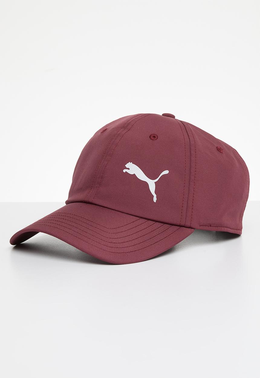 PUMA - Poly cotton cap - dark jasper