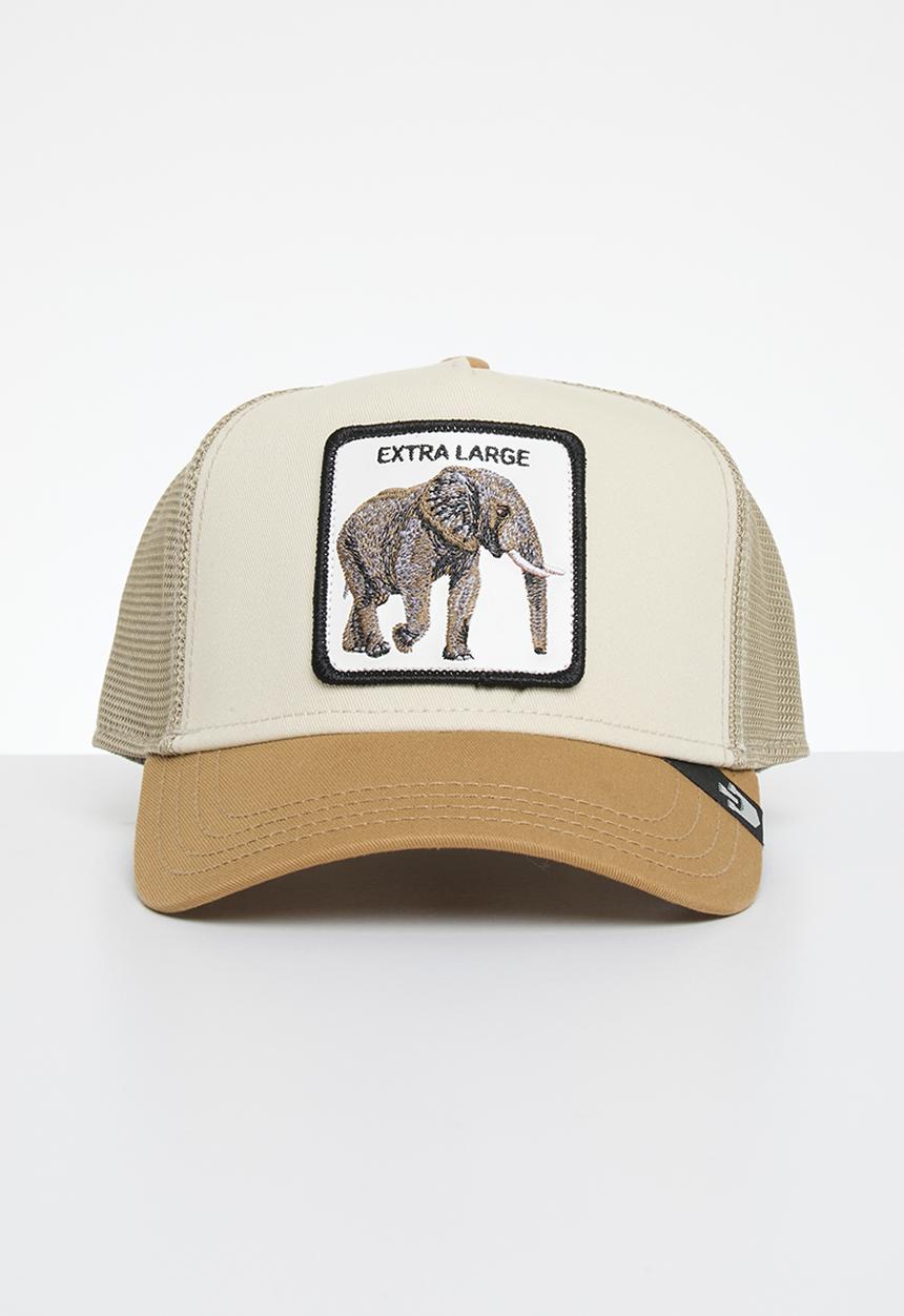 Goorin Bros. - Goorin the elephant v2 trucker - khaki & white