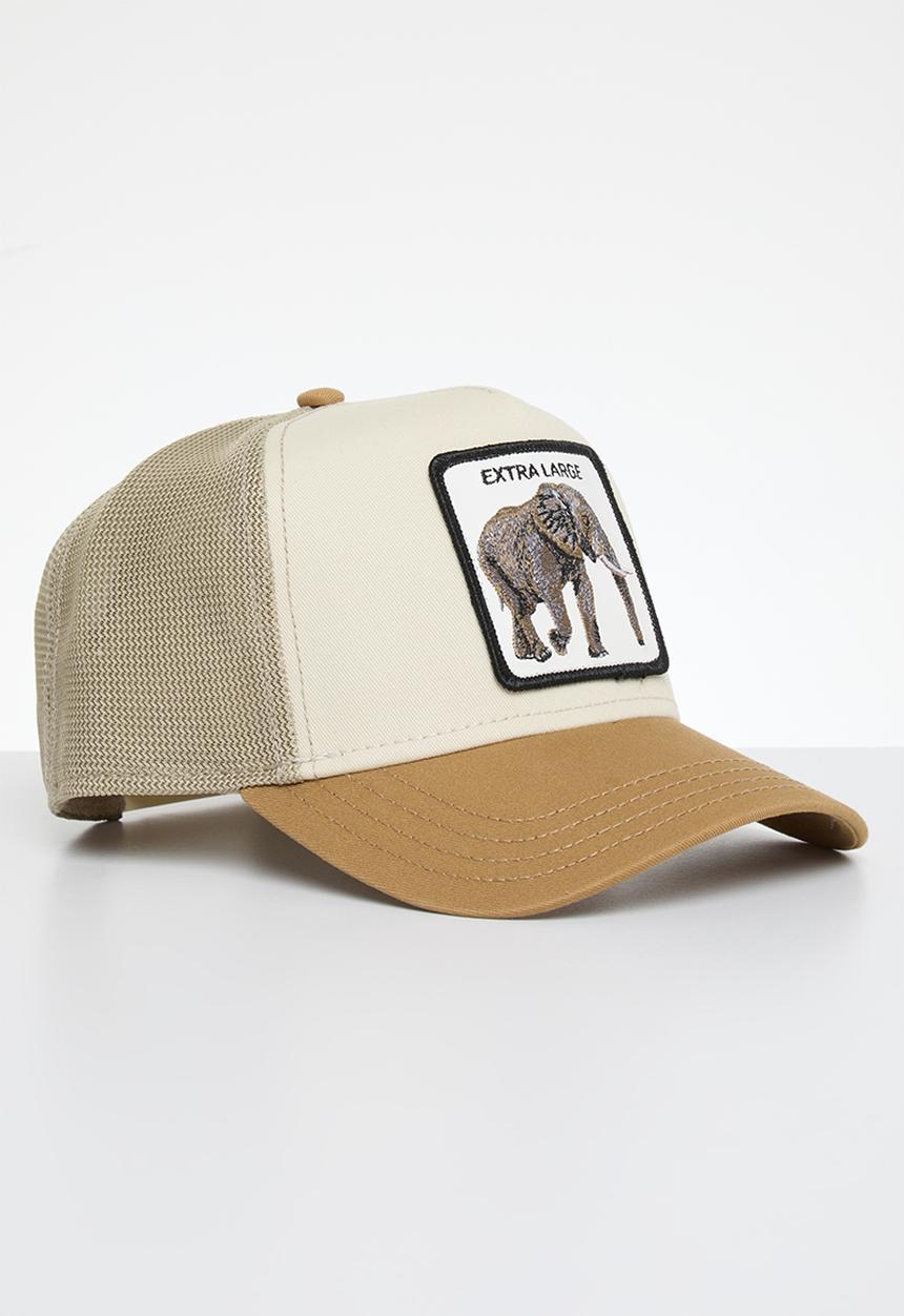 Goorin Bros. - Goorin the elephant v2 trucker - khaki & white