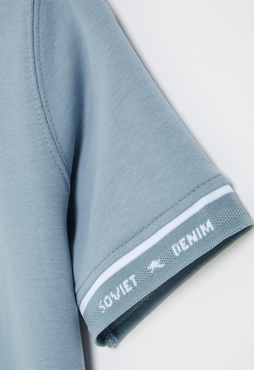 SOVIET - Boys crew neck tee - powder blue