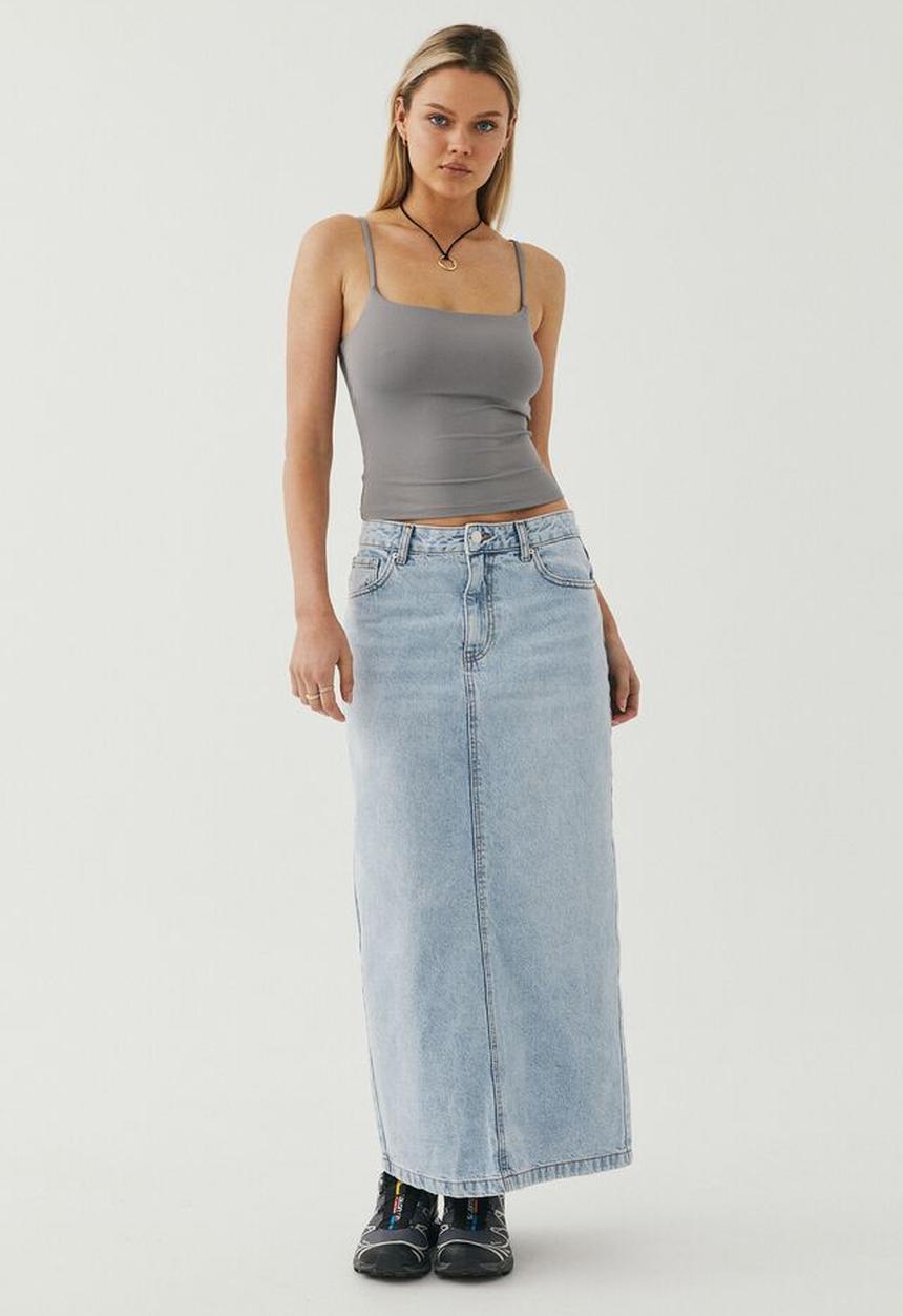 Supré  - Luxe strappy cami -  fossil grey