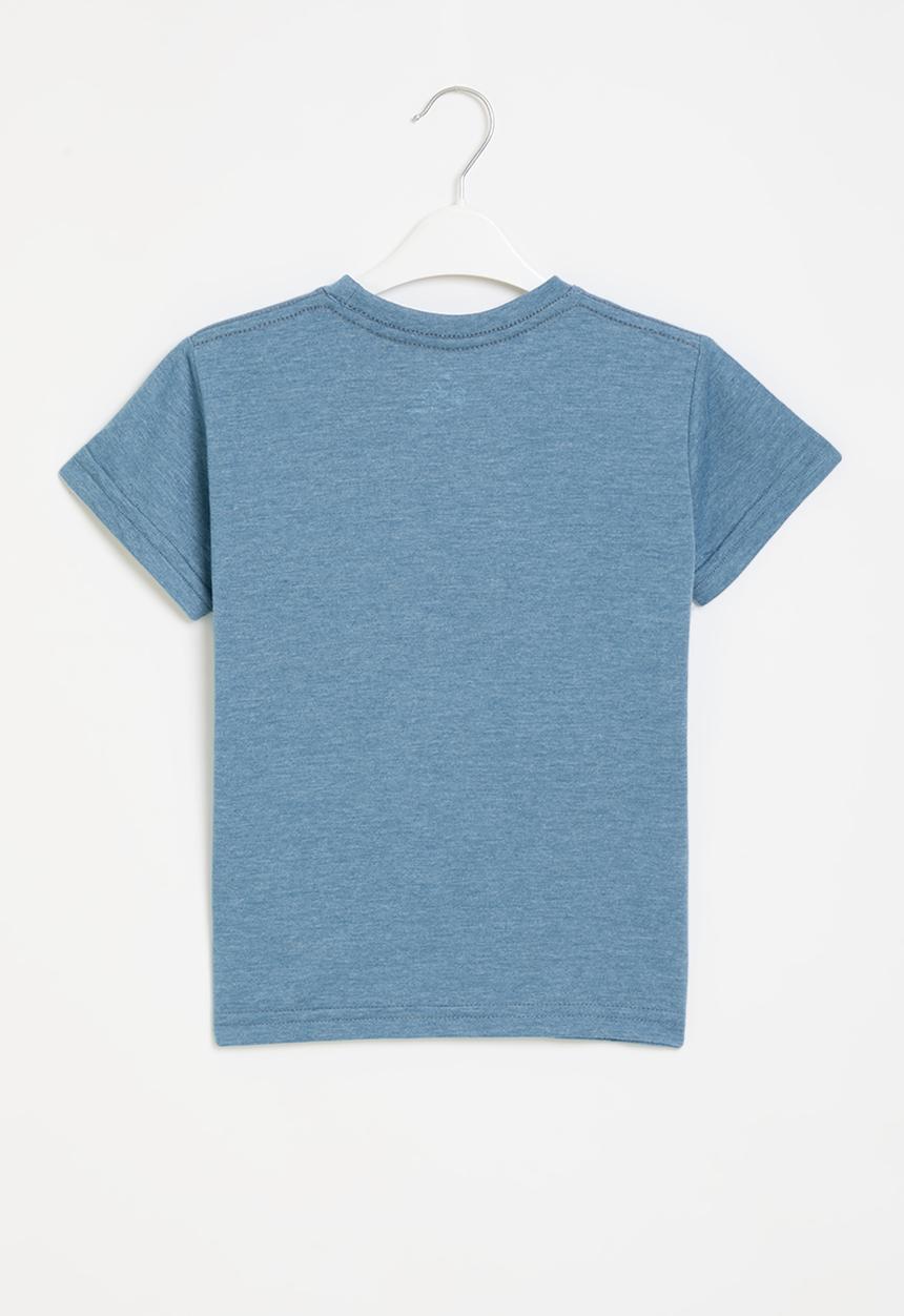 Quiksilver - Seagull kids short sleeve boy - vallarta blue heather