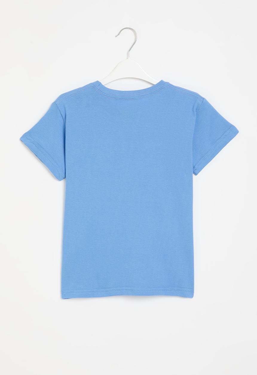 Quiksilver - Retro lines short sleeve pre-boy - azure blue