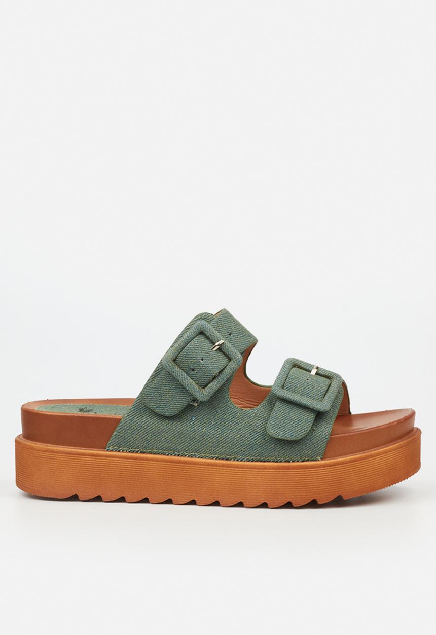 Butterfly Feet - Patos 1 sandal - olive