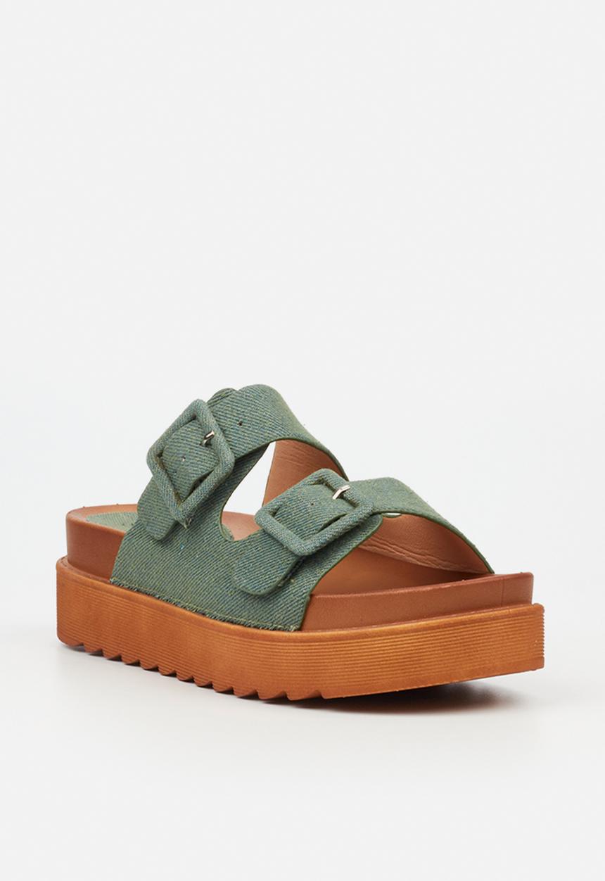 Butterfly Feet - Patos 1 sandal - olive