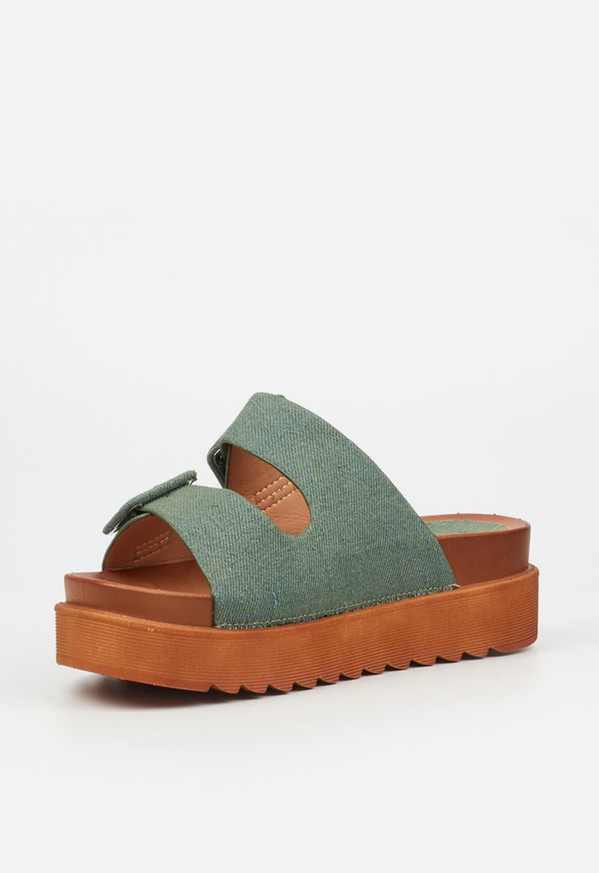Butterfly Feet - Patos 1 sandal - olive