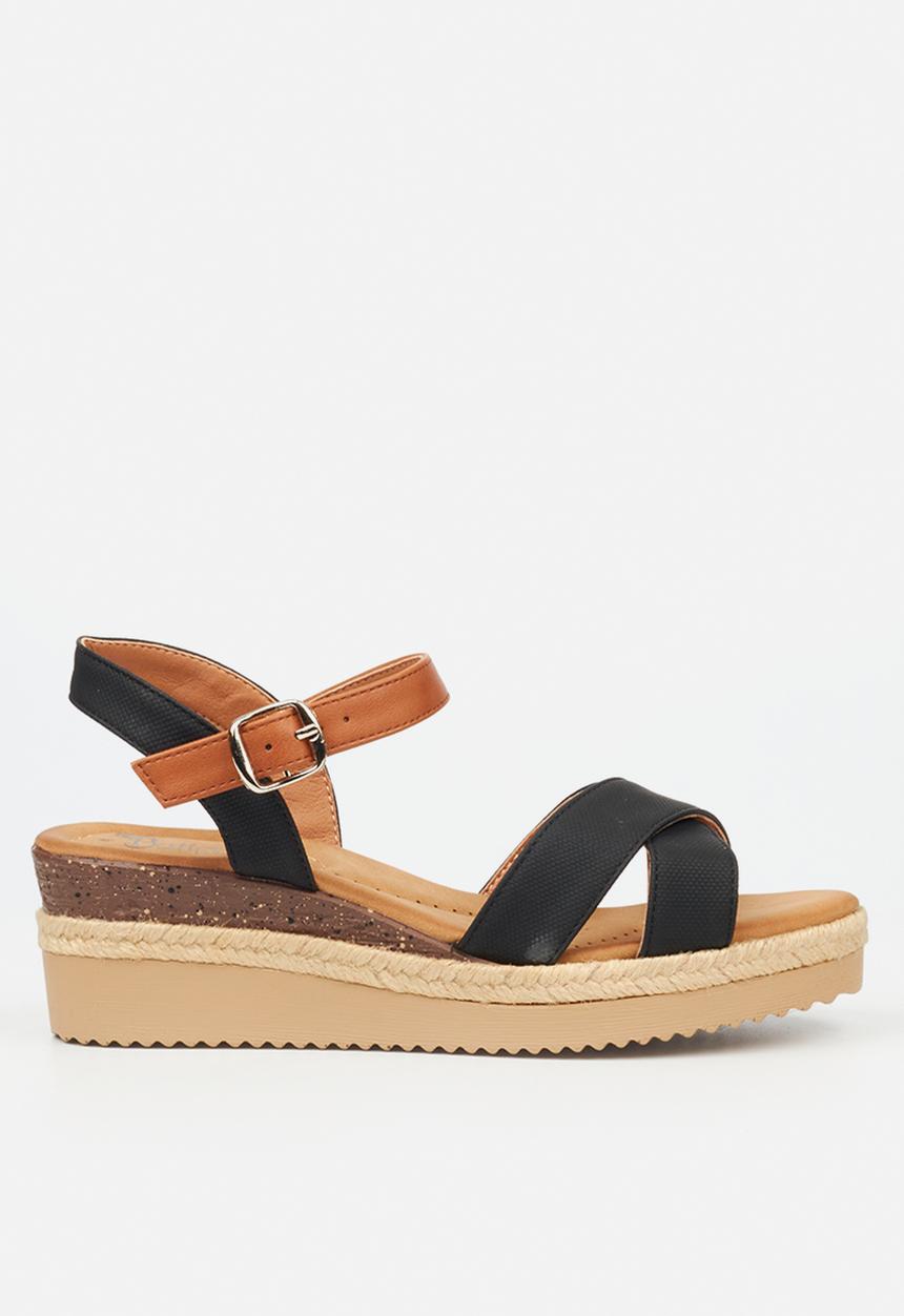 Butterfly Feet - Tammy 1 wedge heel - black