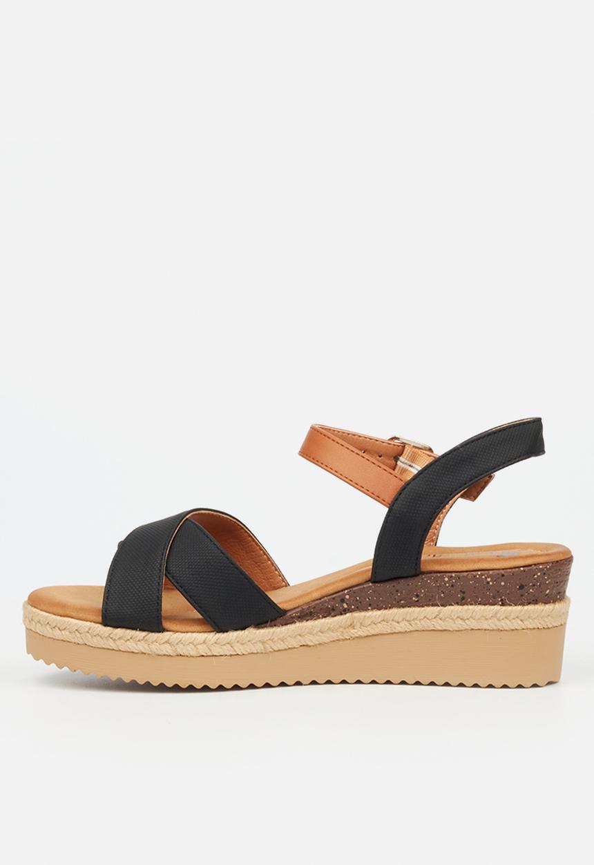 Butterfly Feet - Tammy 1 wedge heel - black