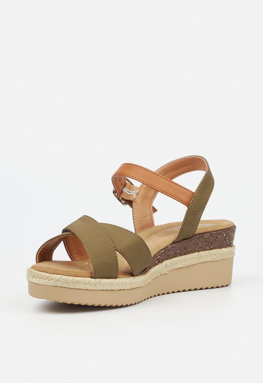 Butterfly Feet - Tammy 1 wedge heel - olive