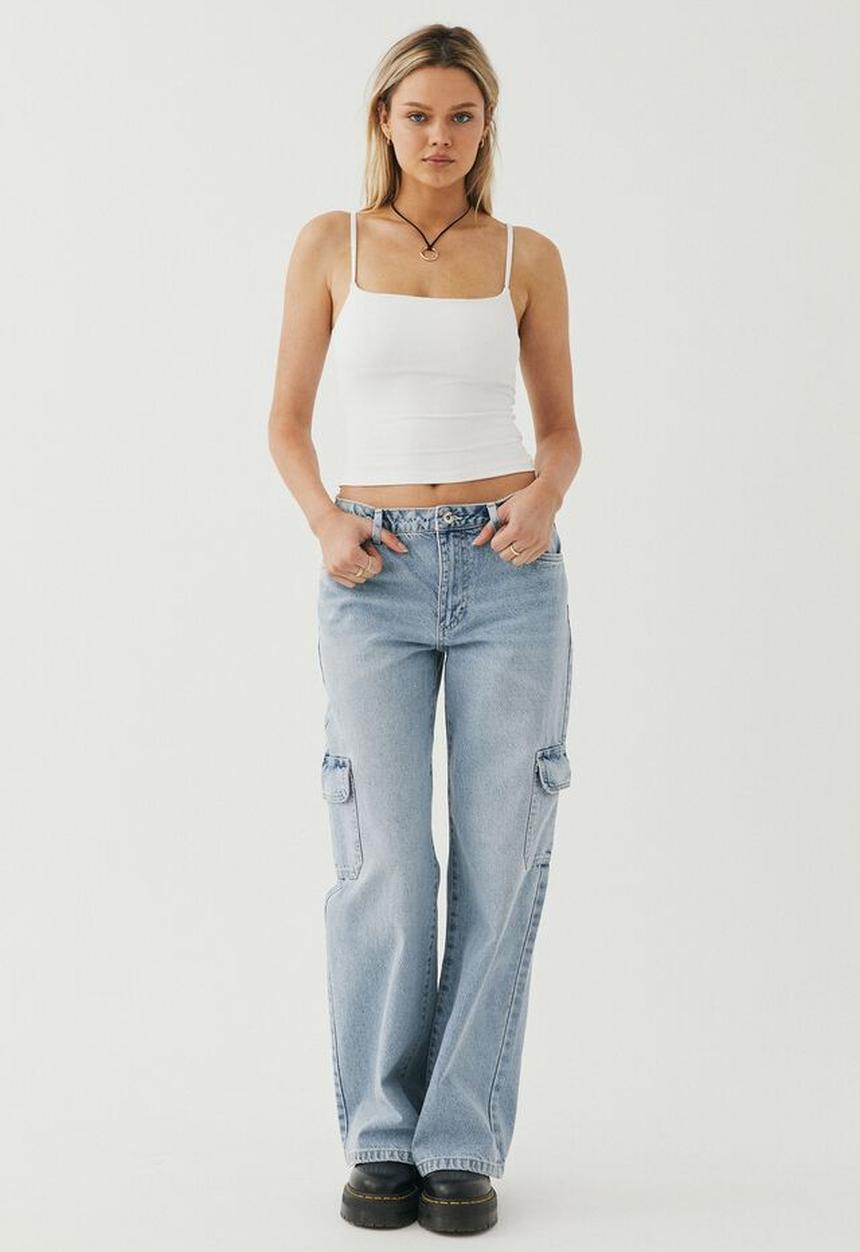 Supré  - Luxe strappy cami - white