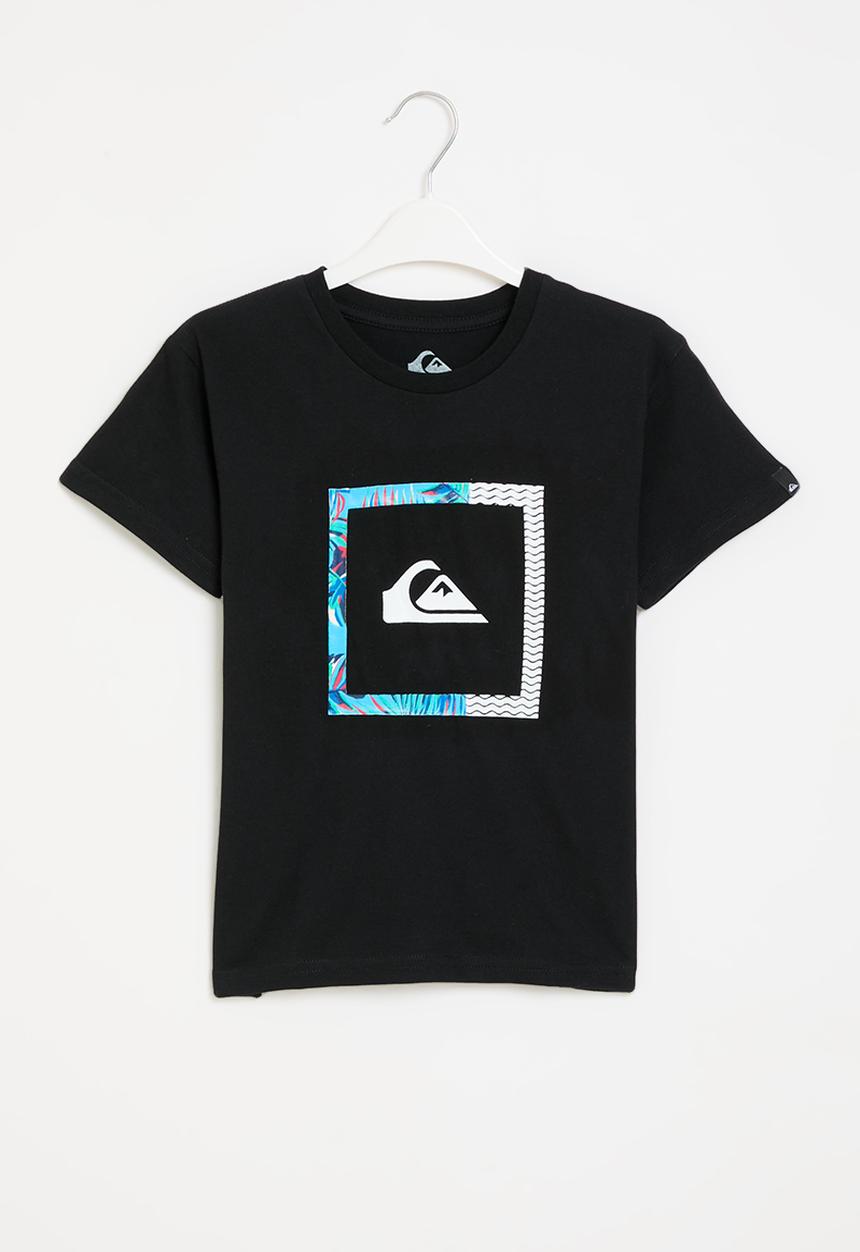 Quiksilver - Funky fills short sleeve boy - black