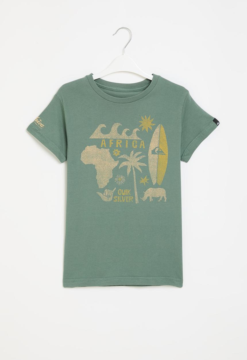 Quiksilver - Africa surfed short sleeve boys - kalamata