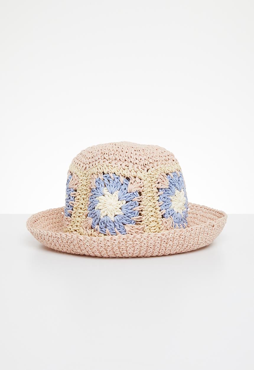 Superbalist - Murphy crochet bucket hat - pink