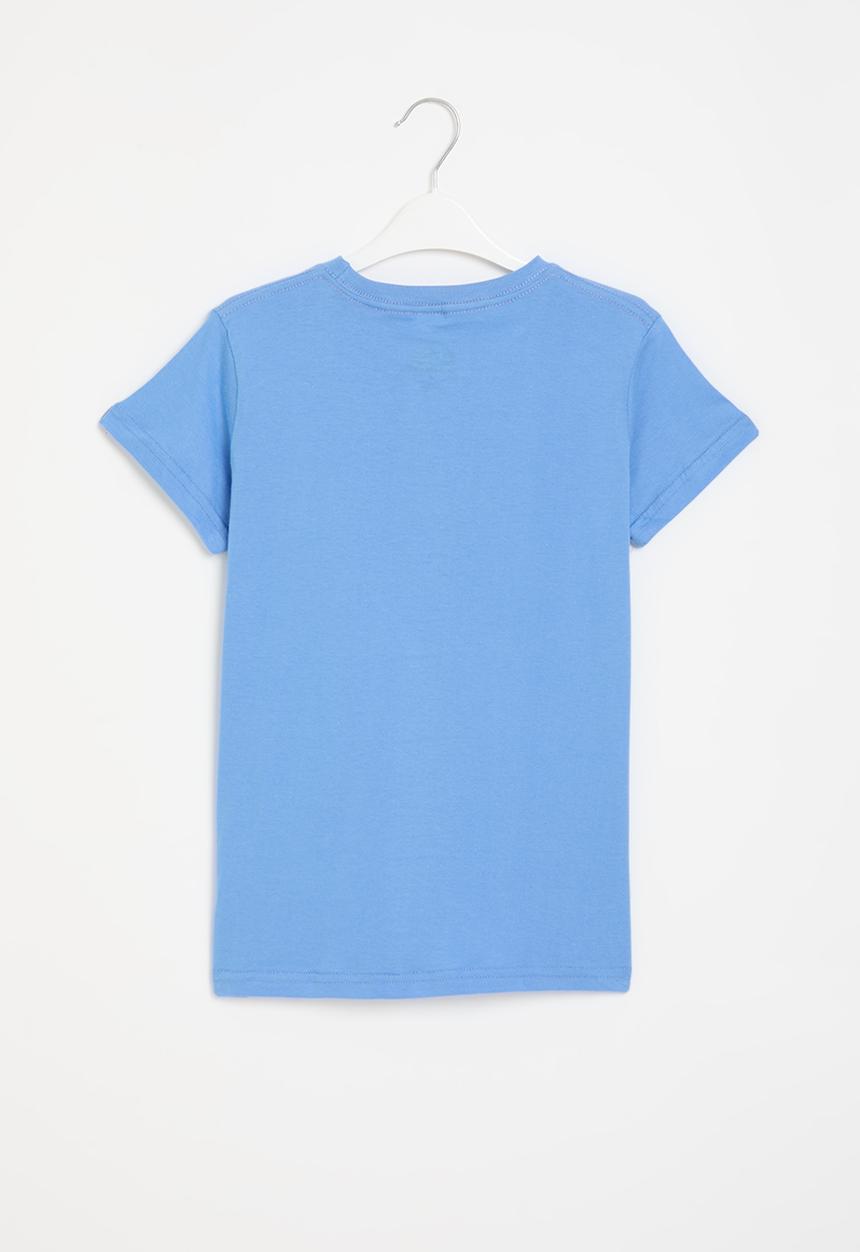 Quiksilver - Corp logo short sleeve boy - azure blue