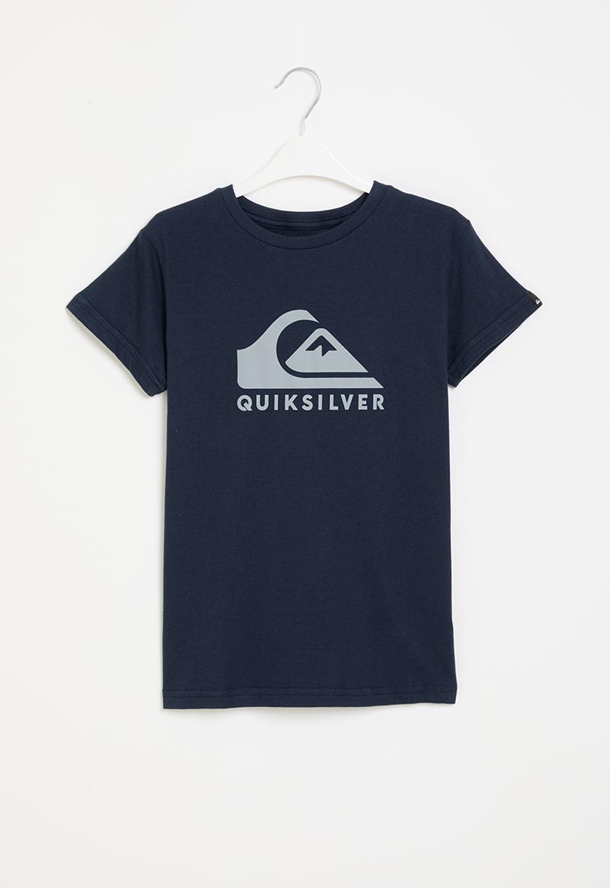Quiksilver - Corp Logo short sleeve boy - navy blazer