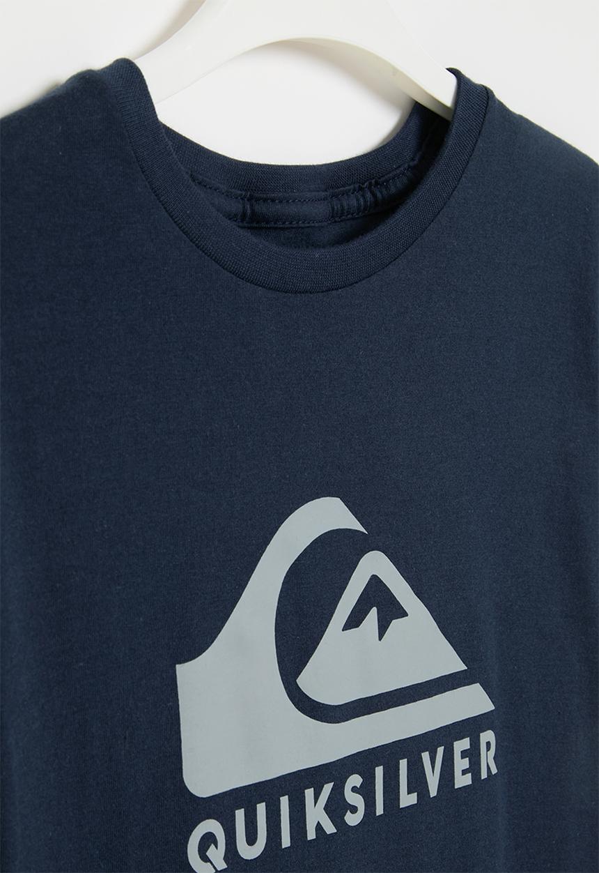 Quiksilver - Corp Logo short sleeve boy - navy blazer