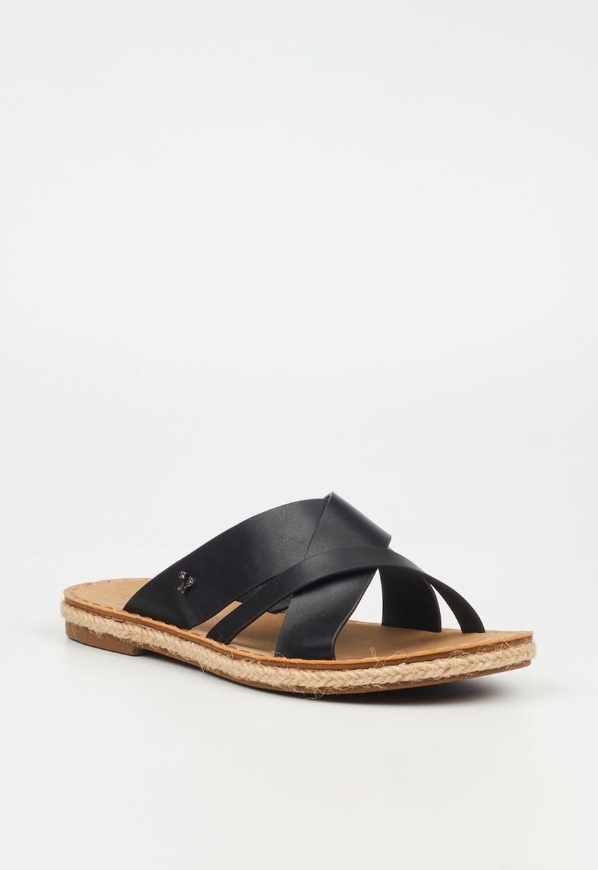 Butterfly Feet - Celia 3 sandal - black