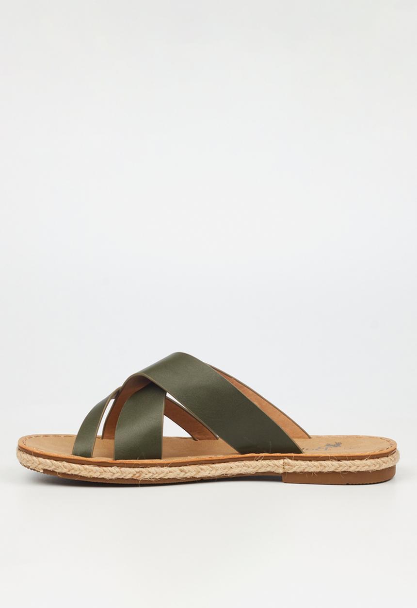 Butterfly Feet - Celia 3 sandal - olive