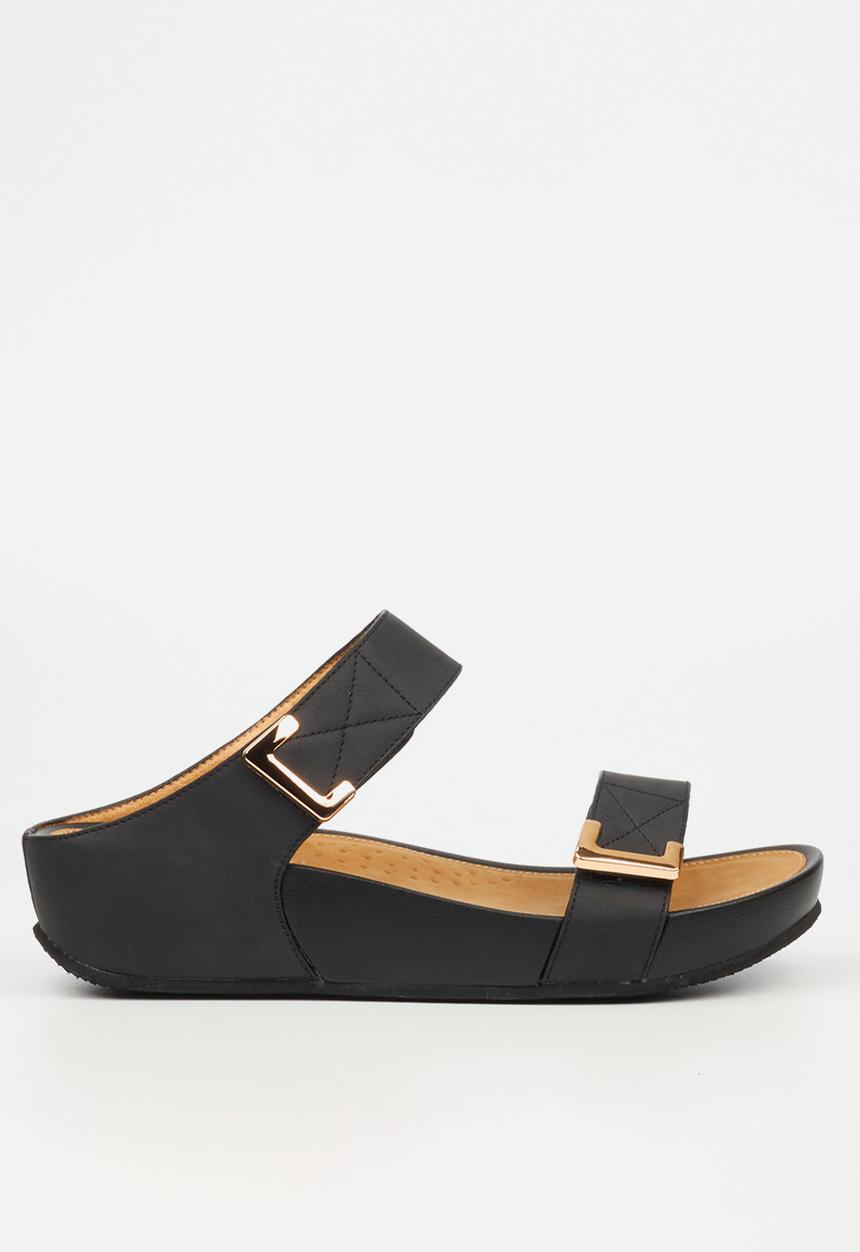 Butterfly Feet - Delia 8 sandal - black