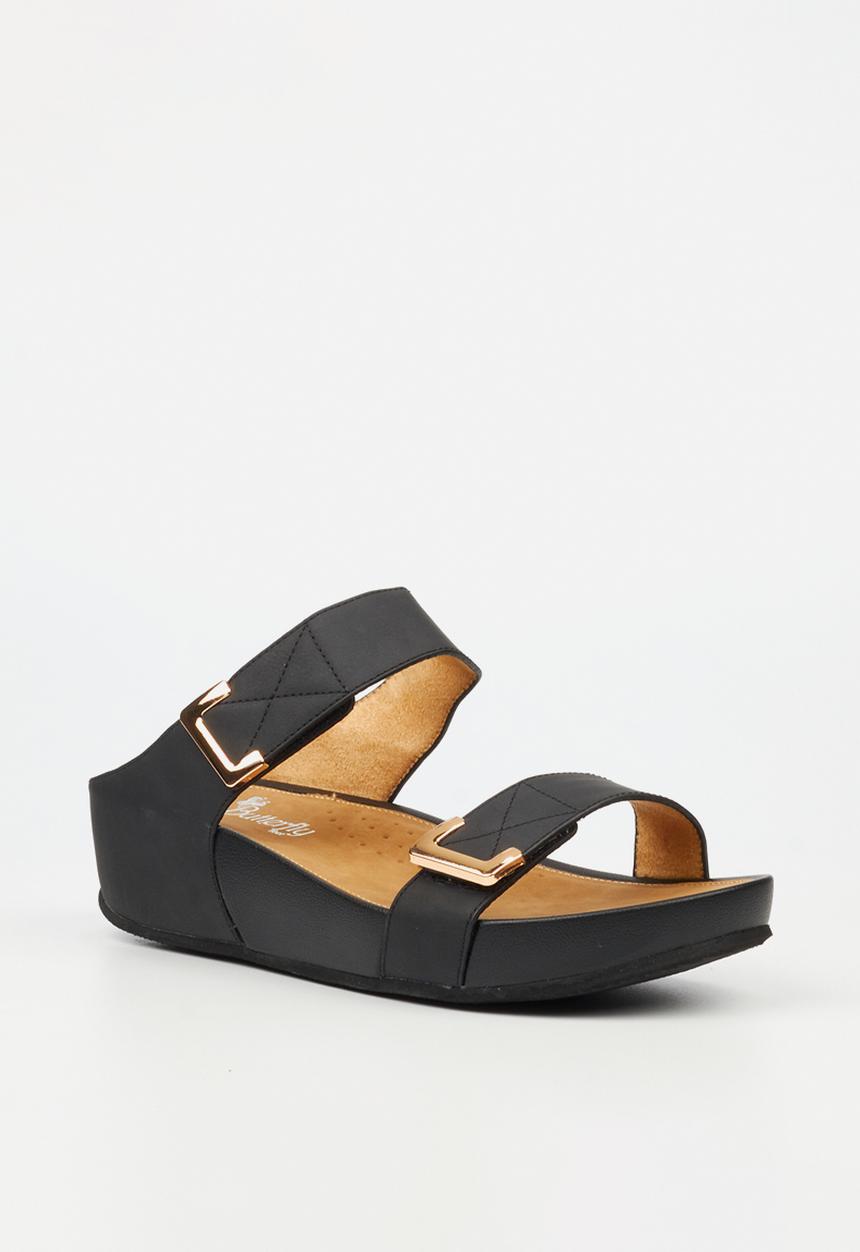 Butterfly Feet - Delia 8 sandal - black