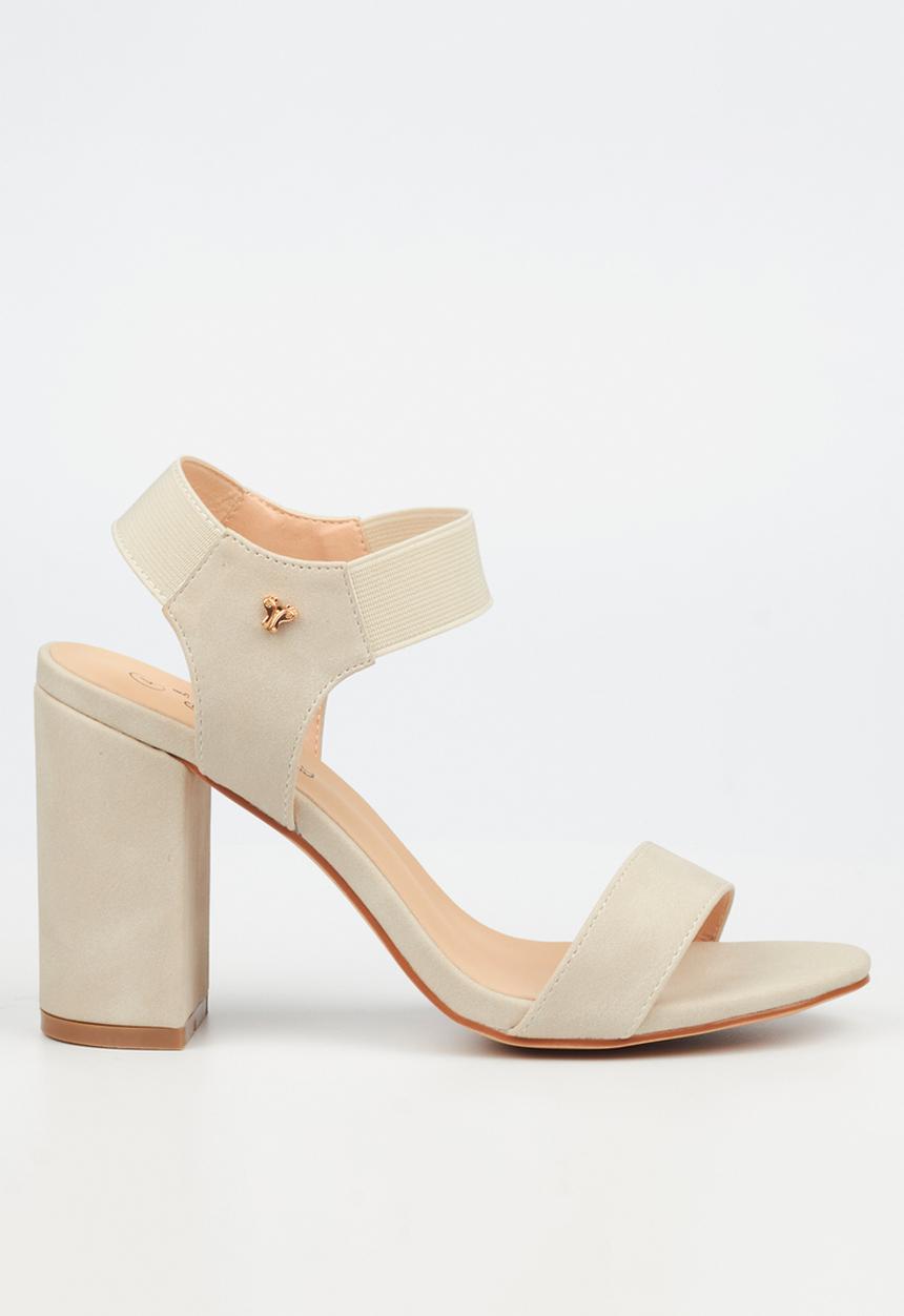 Butterfly Feet - Kaila 1 block heel - beige