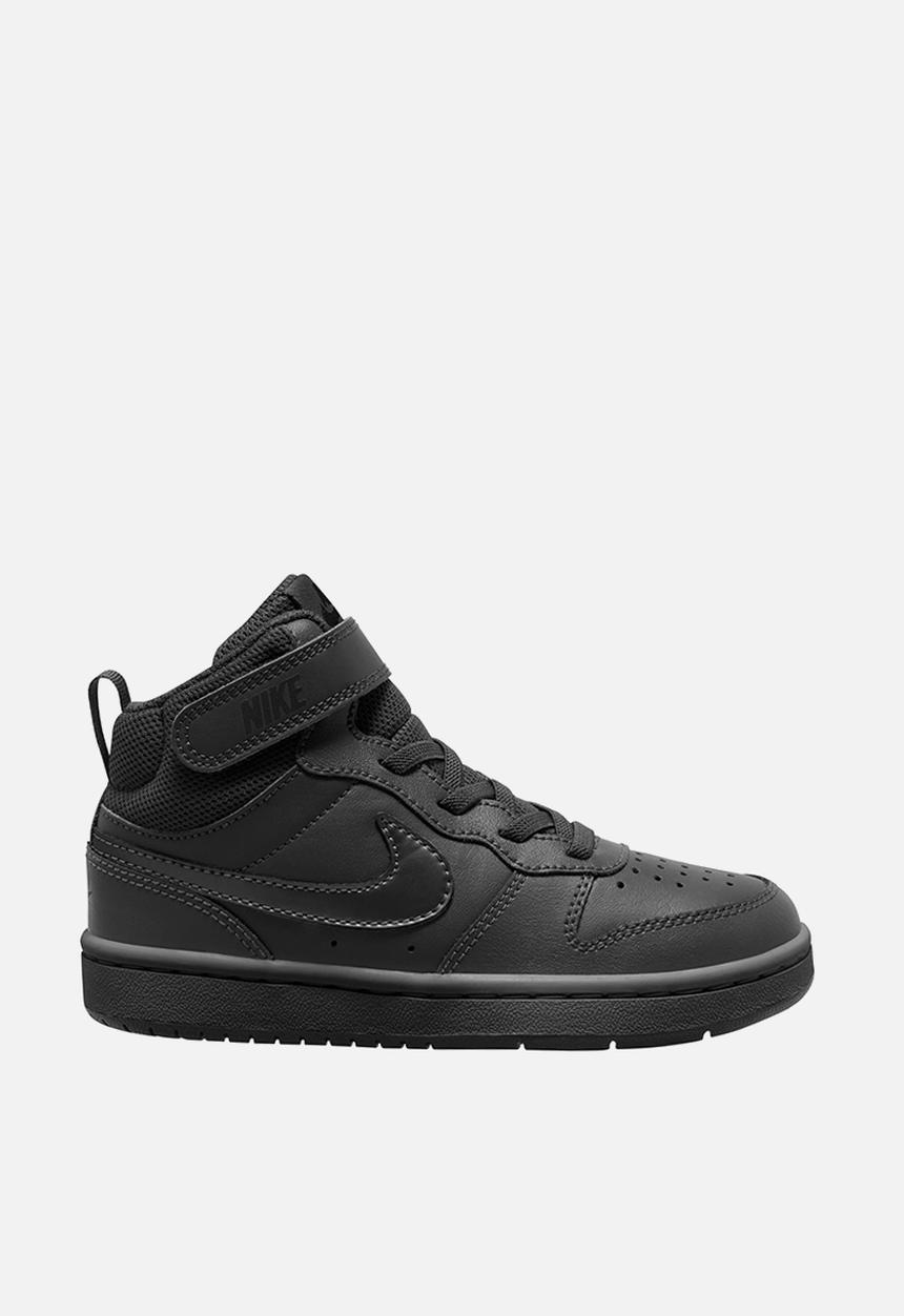 Nike - Court borough mid 2 psv - black/black