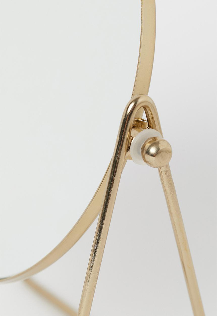 H&M - Metal table mirror - gold