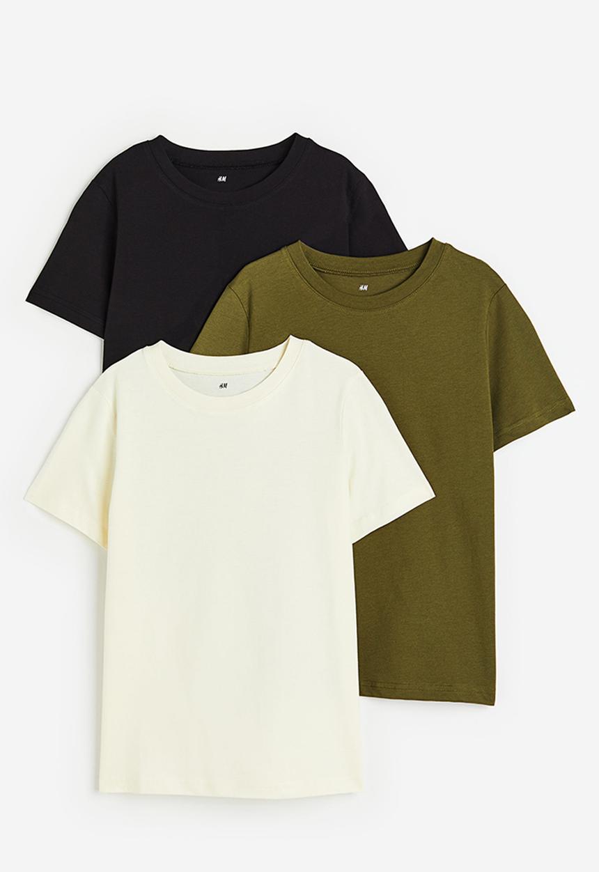 H&M - 3-pack t-shirts - multi